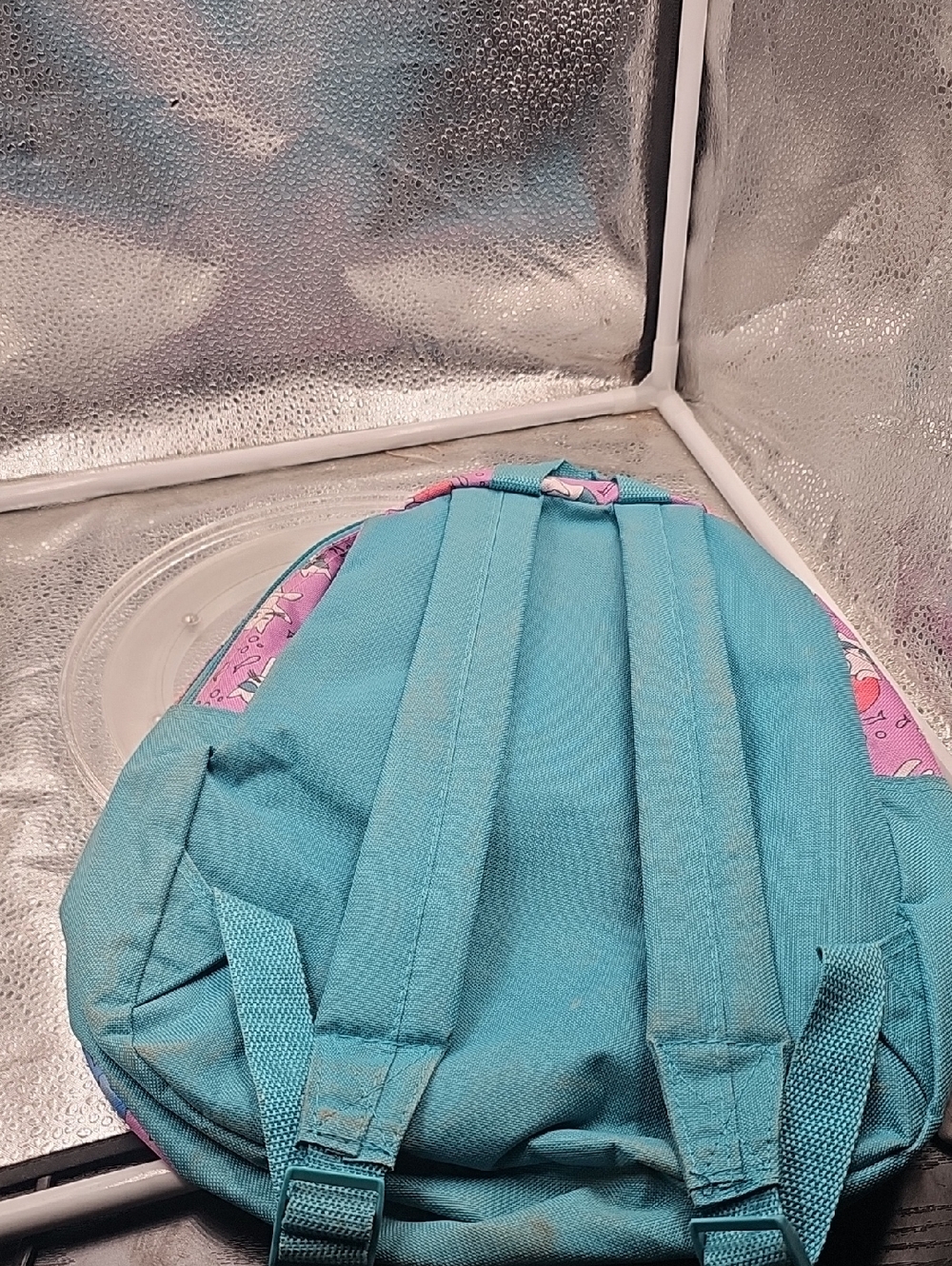 S  Kids Purple And Blue Backpack. - Picture 2 of 5